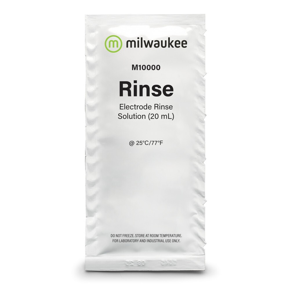 Milwaukee M10000 Electrode Rinse Solution Sachet