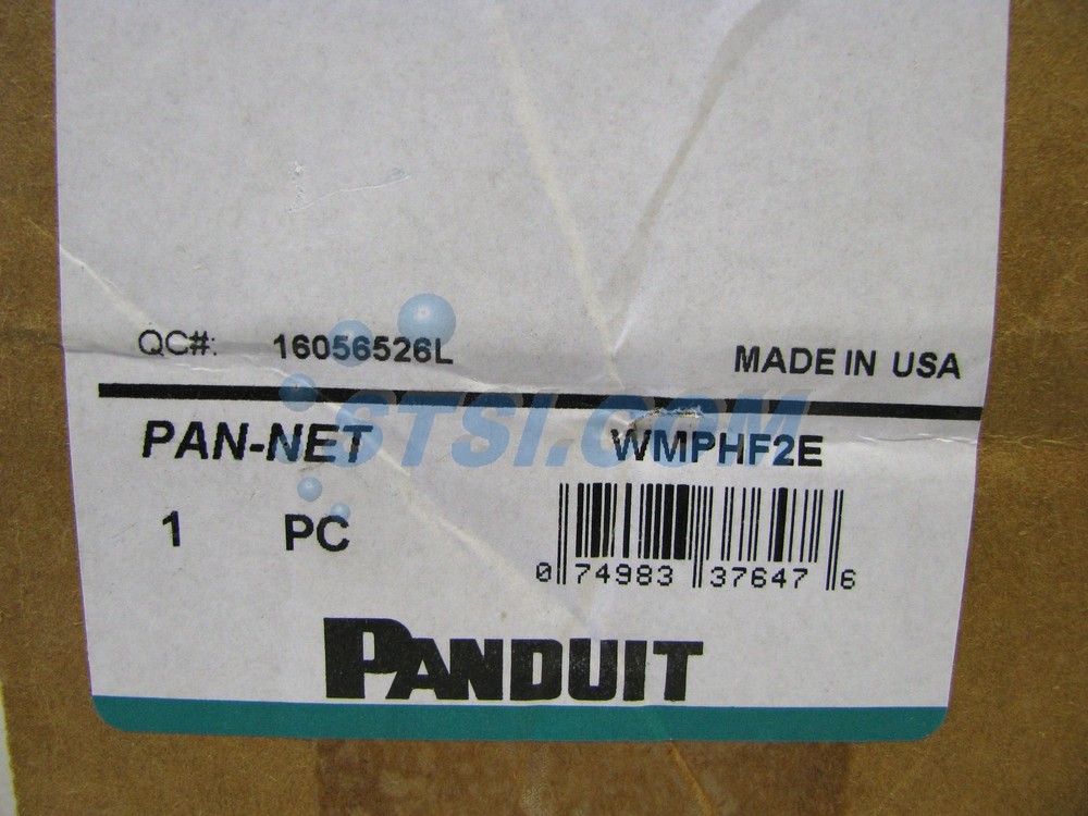 Panduit WMPHF2E 2U PatchLink Horizontal Cable Manager w/Cover, FRONT ONLY ~STSI