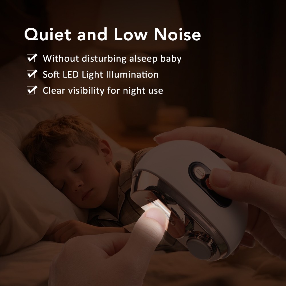 Electric Toe Nail Clippers For Thick Nails Nail Trimmer Cutter Usb Rechargeable