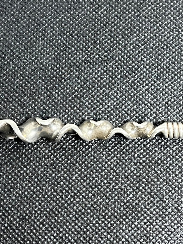 Antique Whiting Sterling Silver Buttonhook Twist Handle Victorian Dressing Tool
