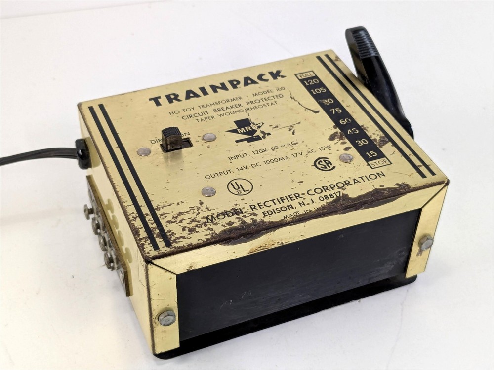 MRC Trainpack Model 100 Power Transformer Pack Throttle Control HO & N