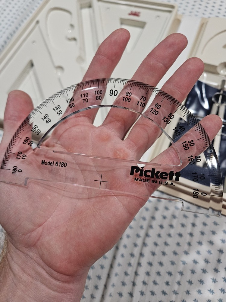 Vintage Pickett 1503 NC Drafting Tools ( Incomplete Set) *READ