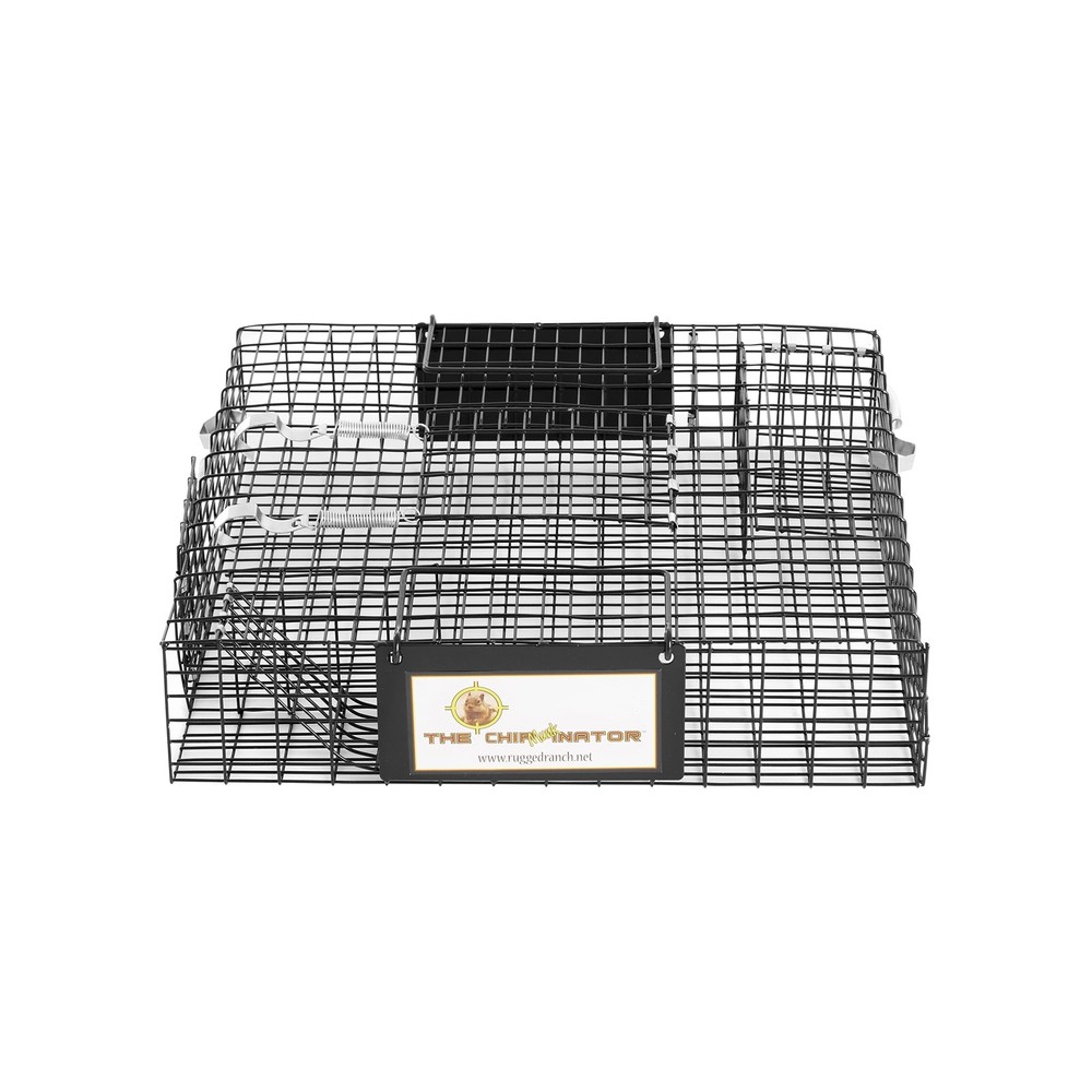 Rugged Ranch Single Chipmunkinator Multi‑Catch Chipmunk Trap, Wire Cage, 1