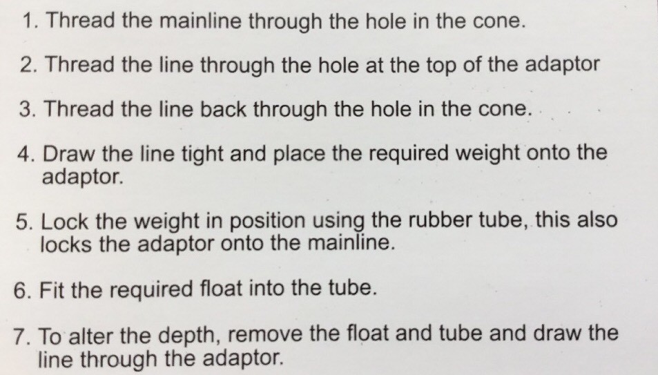 Multi weight Spare Float Tubes Course Fishing Multiweight