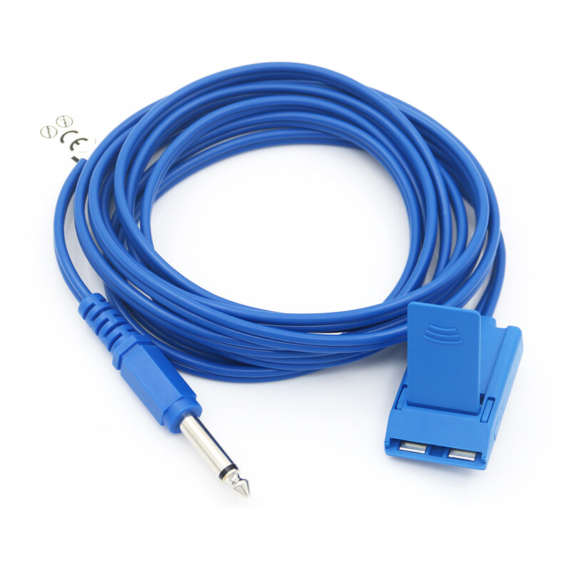 Many Plug Types Electrosurgical Electrode Negative Plate Connection Cable