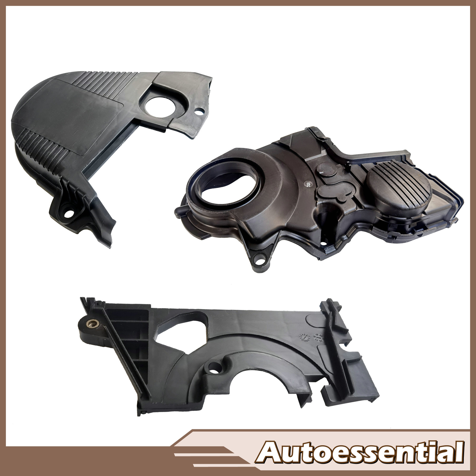 3PCS Timing Belt Back Cover kit For 2001 2002 2003 2004 2005 Honda Civic 1.7L l4