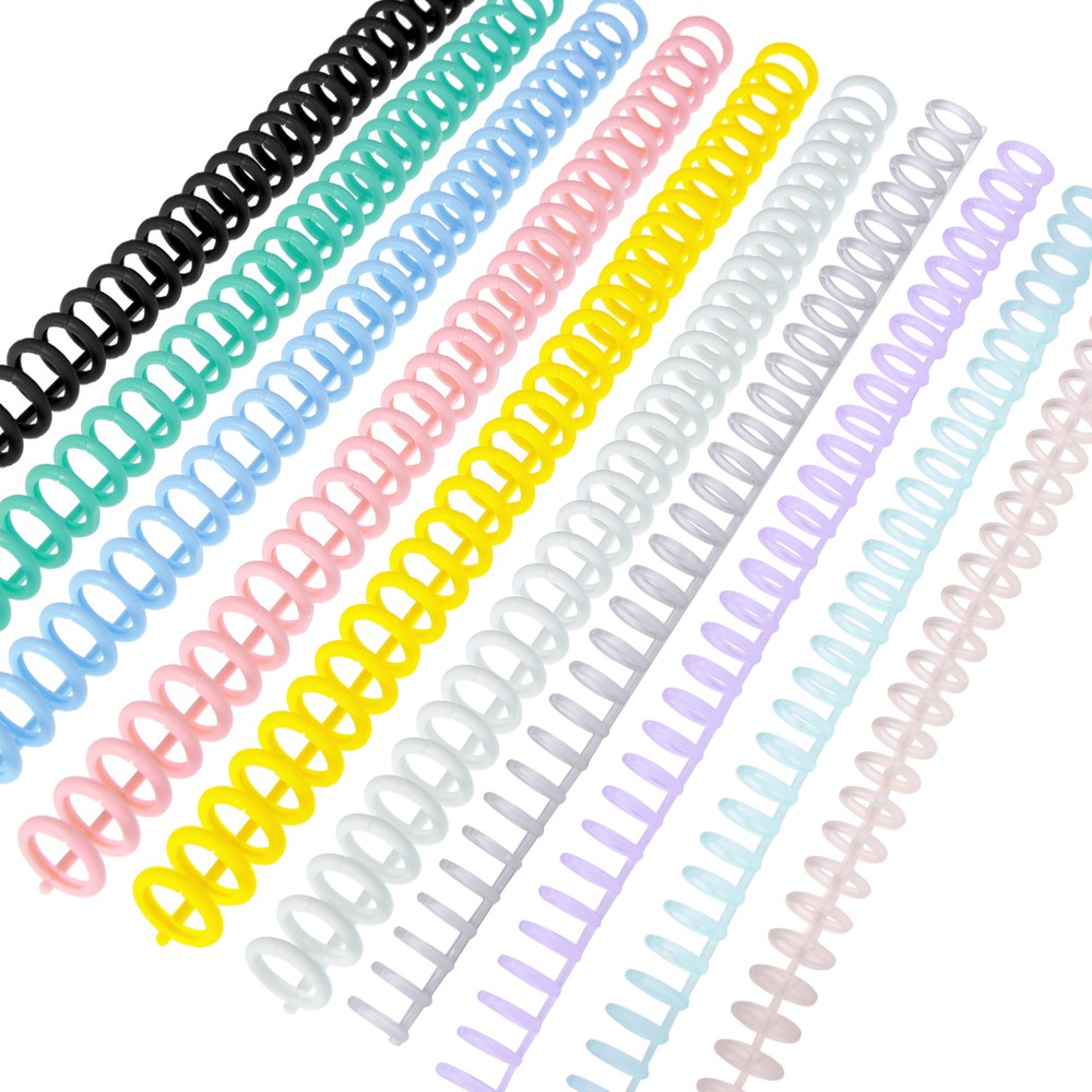 10pcs 30-Hole Loose Binders Binding Spines Combs O4N6