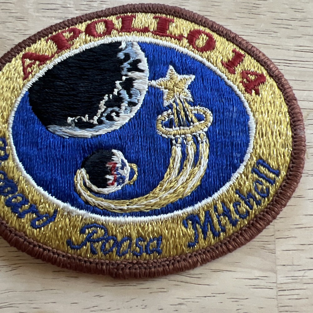 Apollo 14 Patch NASA Space Mission Shepard Roosa Mitchell