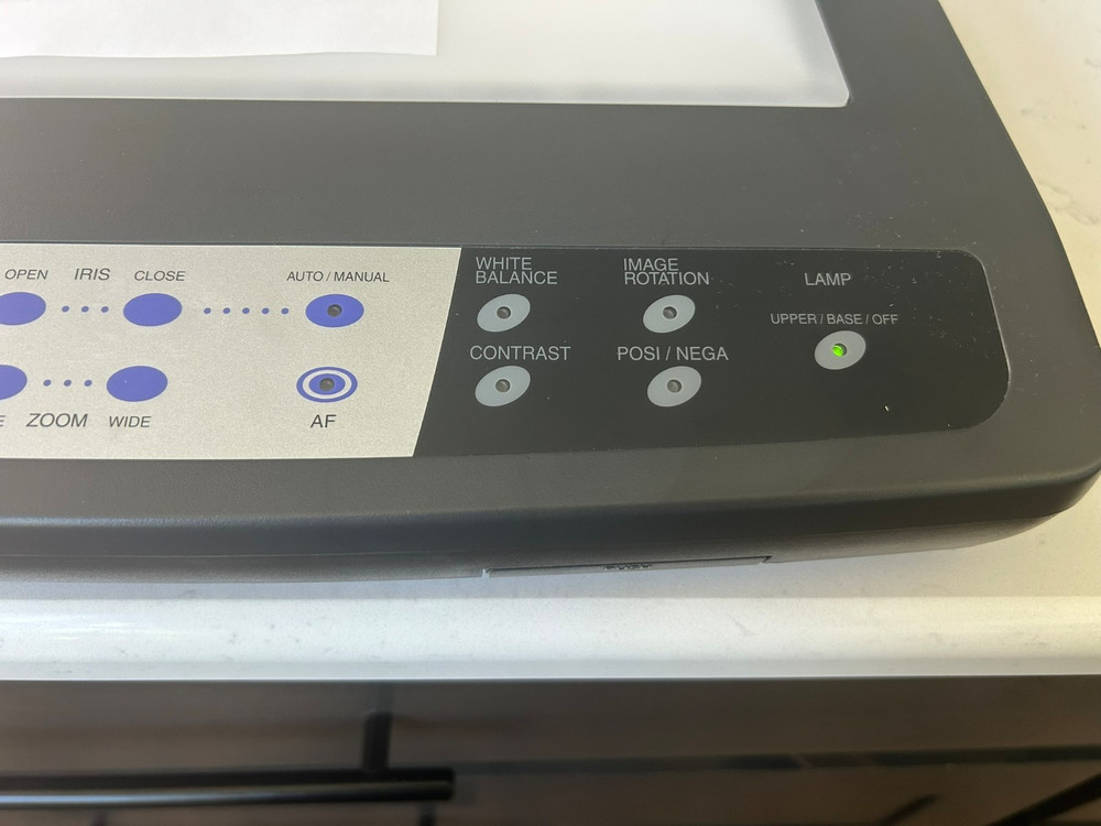 ELMO HV-5100XG Document Camera Visual Presenter w/ TFT/LCD Screen Remote Tested