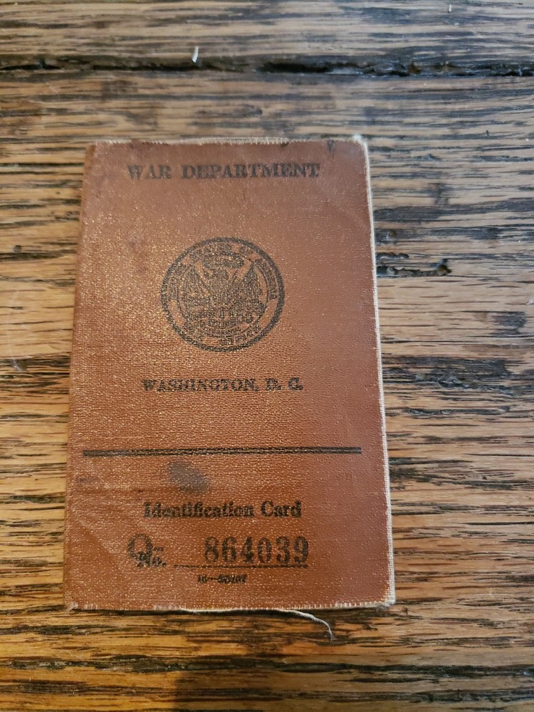 WW2 U.S. War Department All Original Documents and part of blimp.