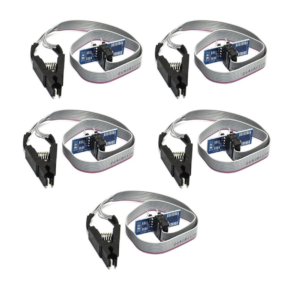 SOIC8 SOP8 Programmer Test Socket Clip for Flash BIOS Chip 24 25 Series Adapter