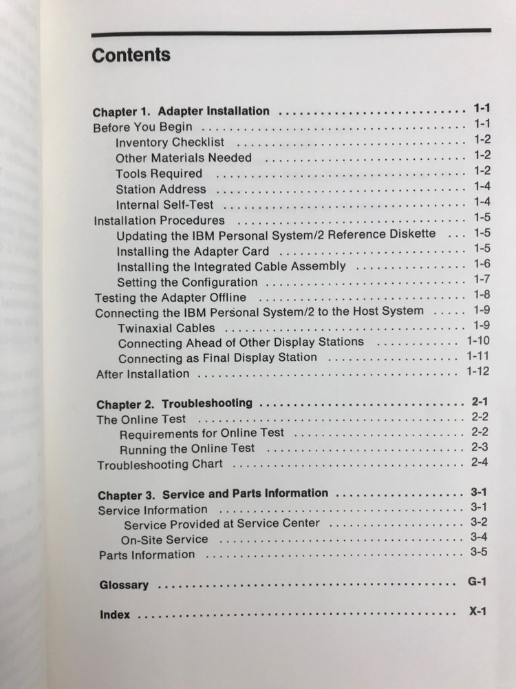 IBM SYSTEM 36/38 WORK STATION EMULATION ADAPTER QUICK REFERENCE 69X6285