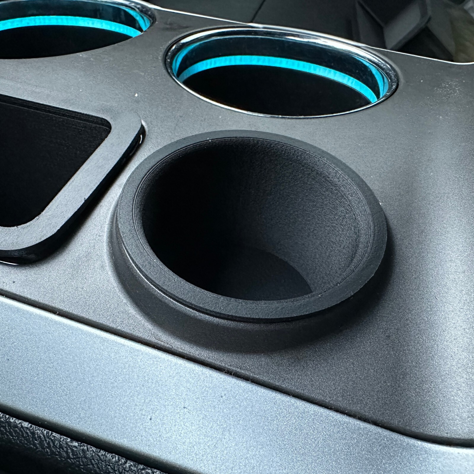 2011-2019 Ford Explorer Police Interceptor Round Pocket for Center Console Dial