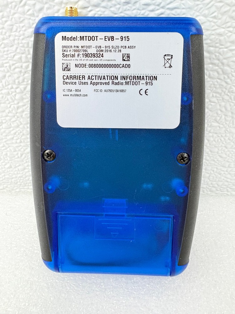 Pre Owned | MultiTech mDot MTDOT-EVB-915 915MHz LoRa Evaluation Board
