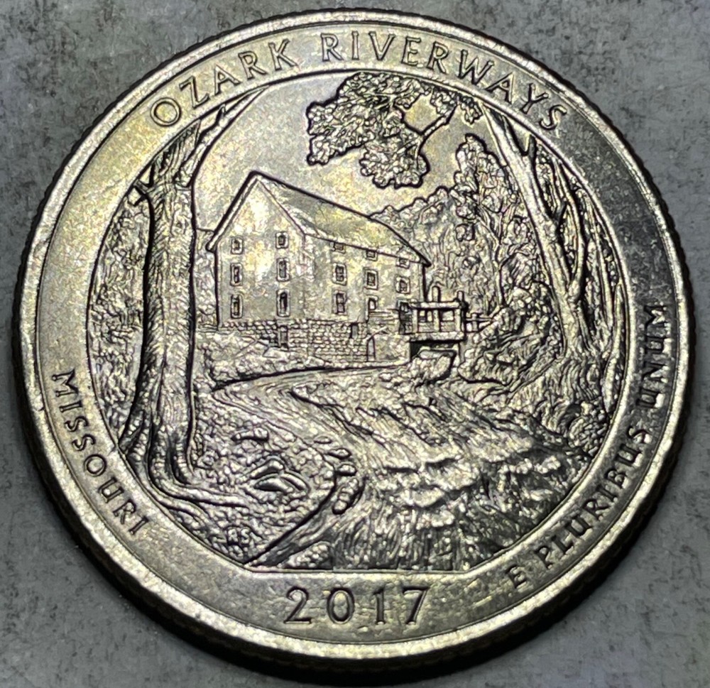 2017 P Ozark Riverways DDR Error, Doubled Motto (#77340)