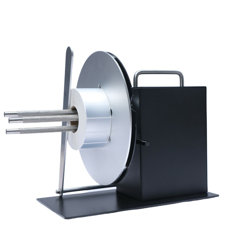 Automatic Label Rewinder Speed Adjustable Core Holder 1"-4" 110V-240V