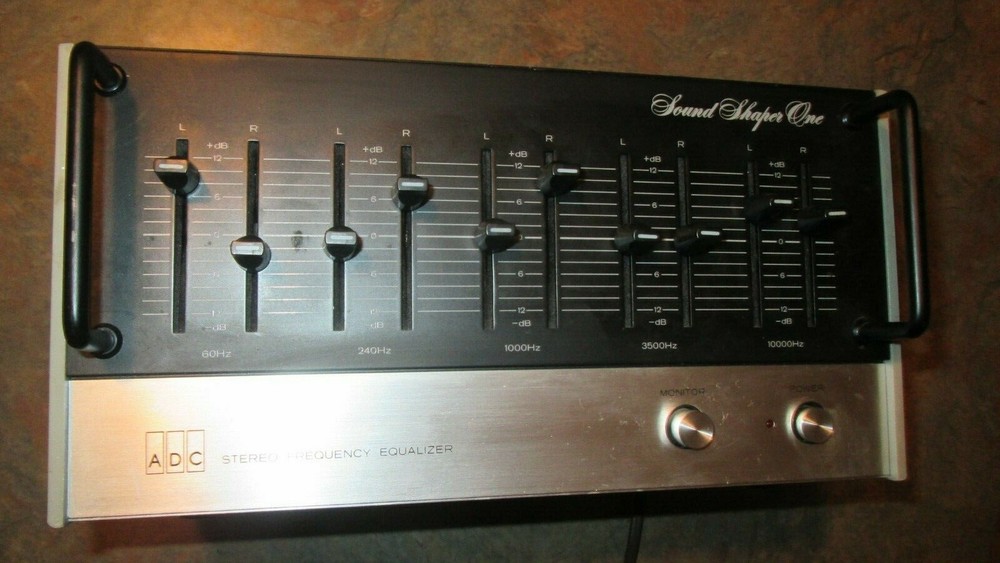 ADC STEREO FREQUENCY EQUALIZER Model: SS-1