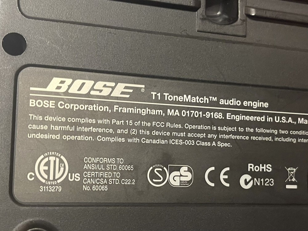 Bose T1 Channel knob - 3D Printed