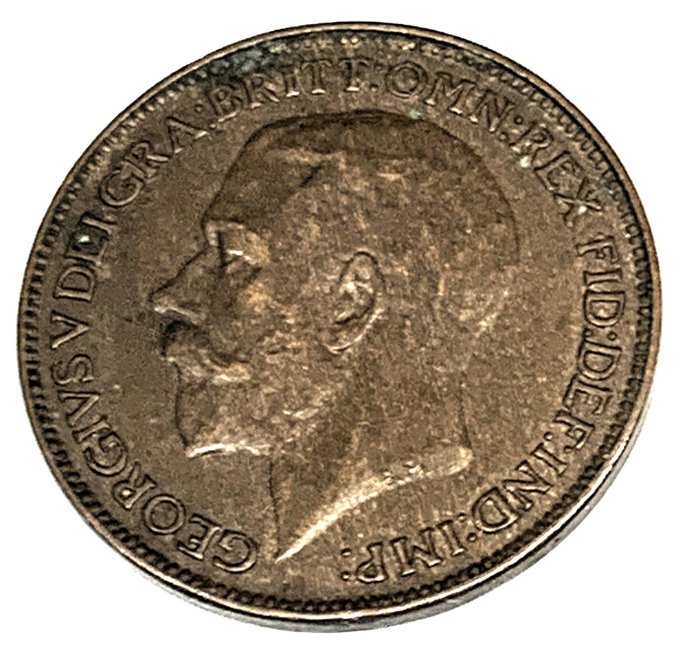 # C8840 GREAT BRITAIN COIN, FARTHING 1925