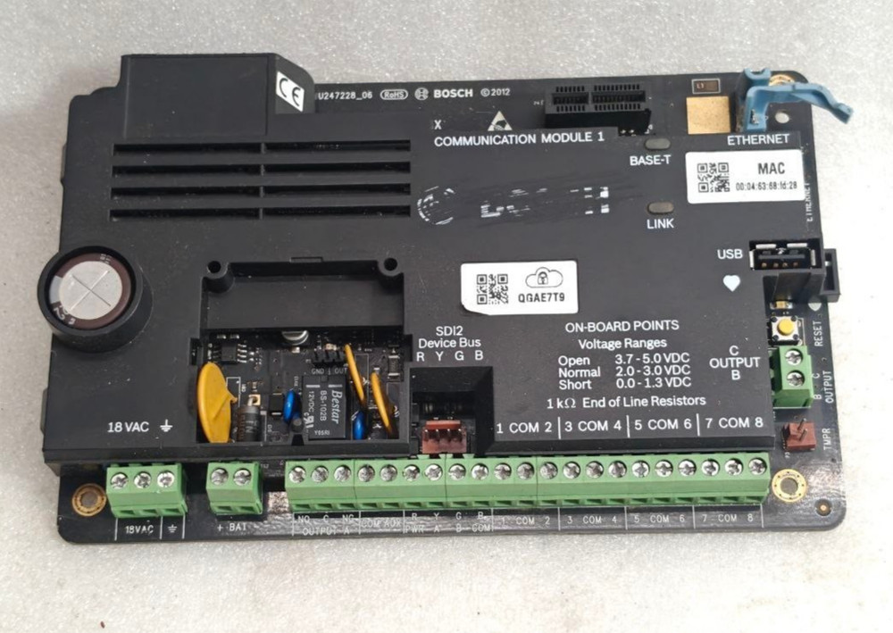 BOSCH B465 UNIVERSAL DUAL PATH COMMUNICATION MODULE 1