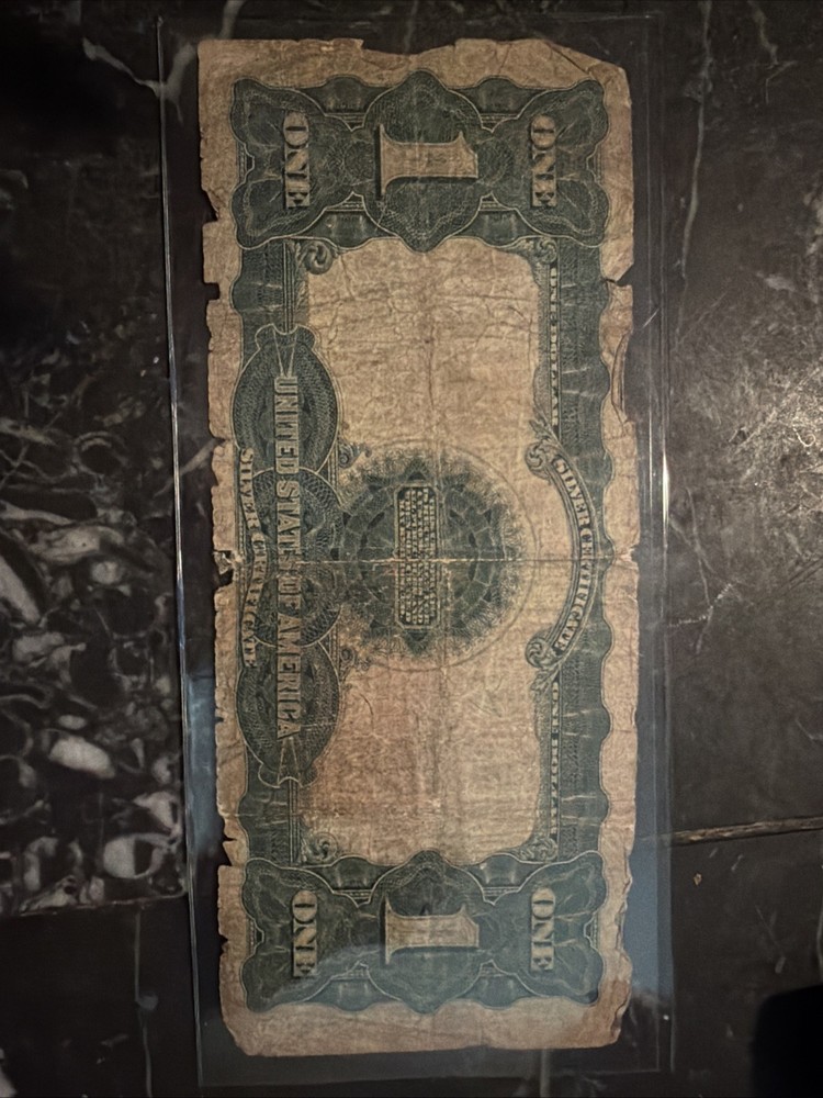 1899 $1 Black Eagle Silver Certificate Note