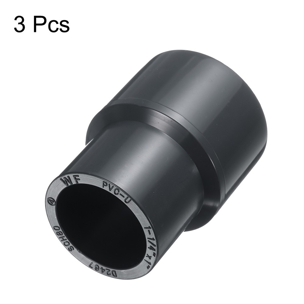 3pcs Reduce Coupling 1-1/4 x 1" Increaser/Reducer Coupling Pipe Fitting