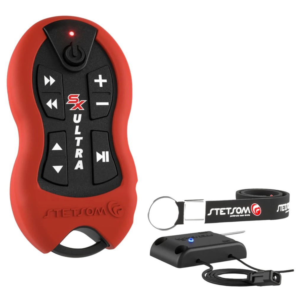 Stetsom SX2 ULTRA 8 Function 500 Meters Long Range Remote Control - RED