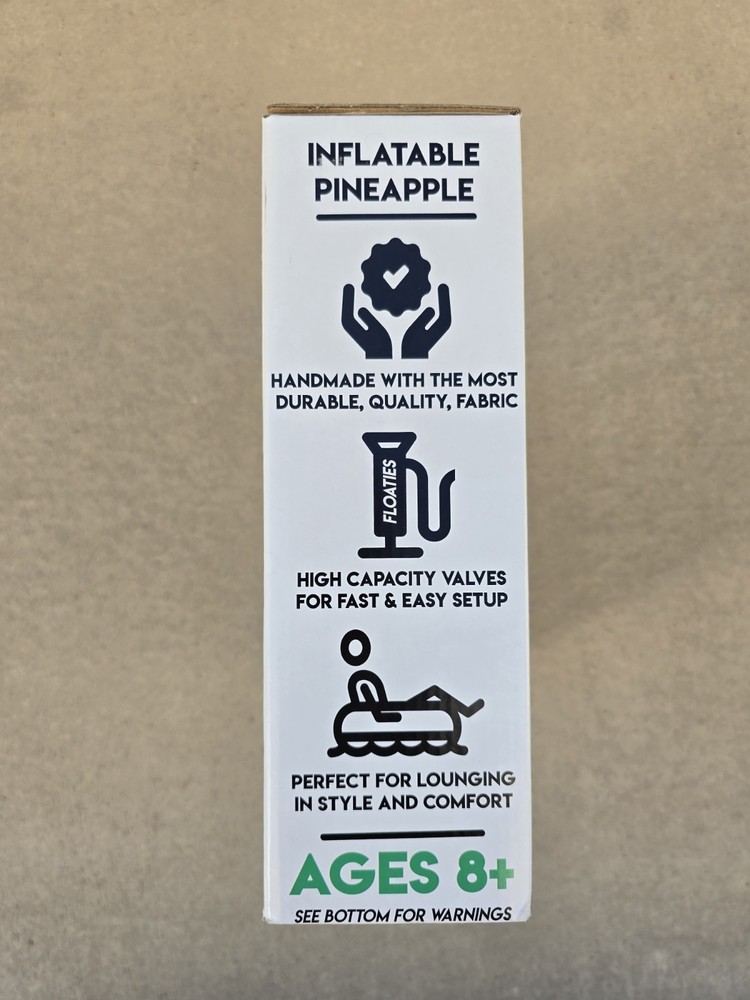 Pineapple 🍍Floatie Over 6' Inflatable Pool Float