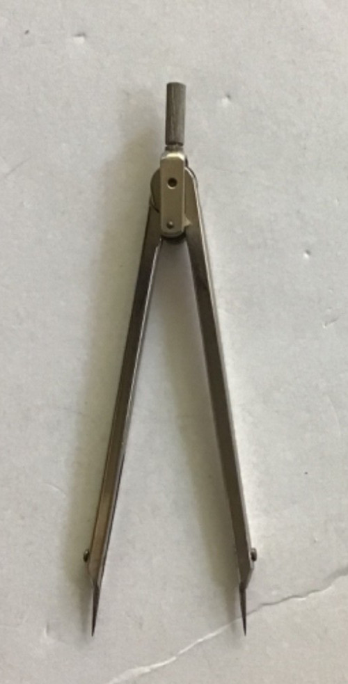Vintage Schoenner 6" Compass Drafting Engineering Tool Made in Germany DRP