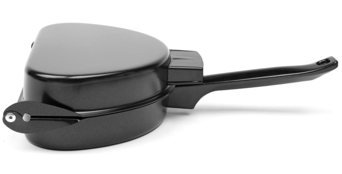 Omelet Pan Non Stick Folding Omelette Cook Carbon Steel Easy Clean Double Sided