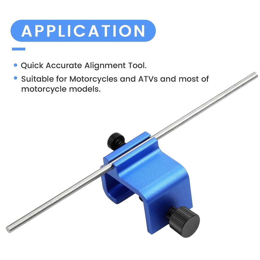 Chain Alignment Tool Suitable for Motorcycles and ATVs, Quick Accurate Alignm...