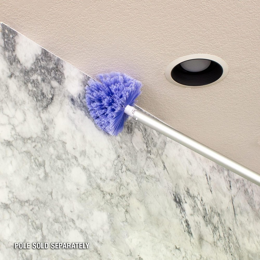 Cobweb Brush Indoor Outdoor Cobweb Remover for Ceilings Windows Pools
