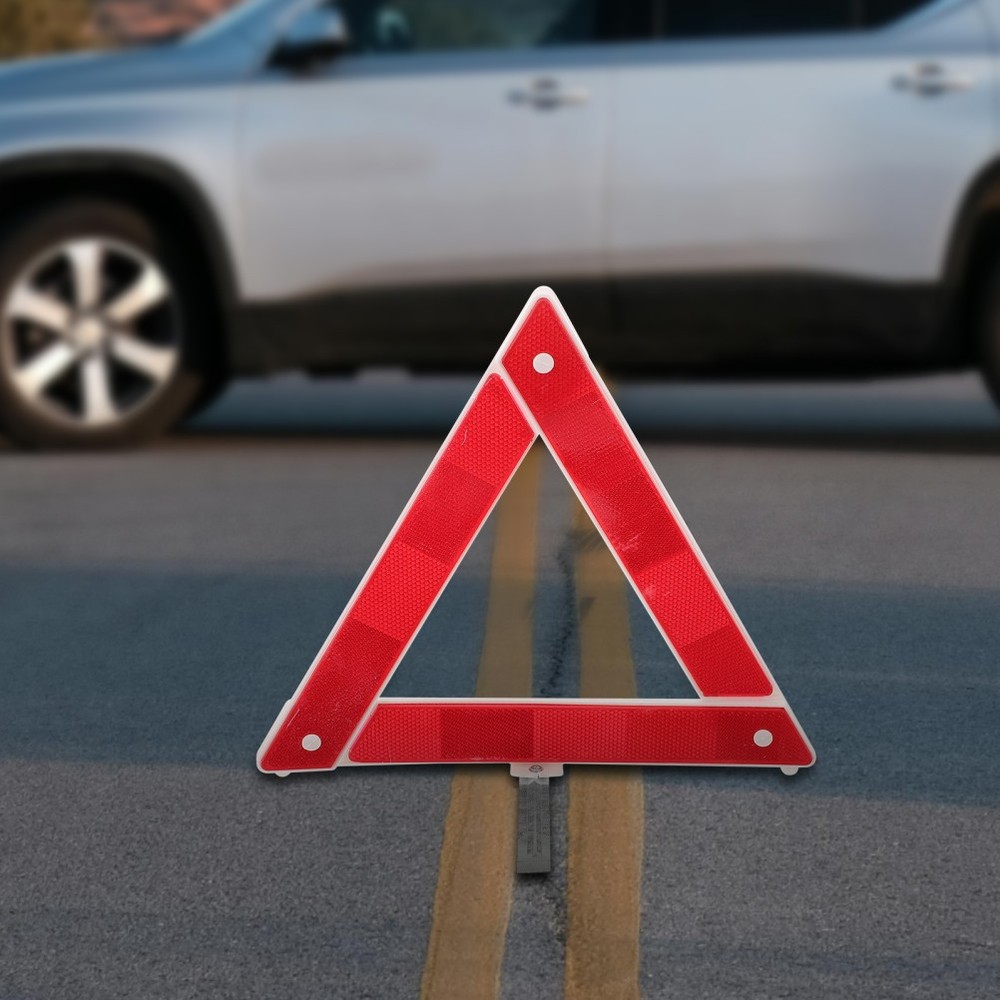 Triangle Warning Stand Road Emergency Triangles Car Reflective Auto Safety