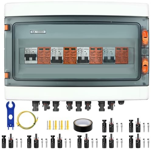 Solar Disconnect Switch, PV Combiner Box 4 String 1000V 40A 4String (4in4out)