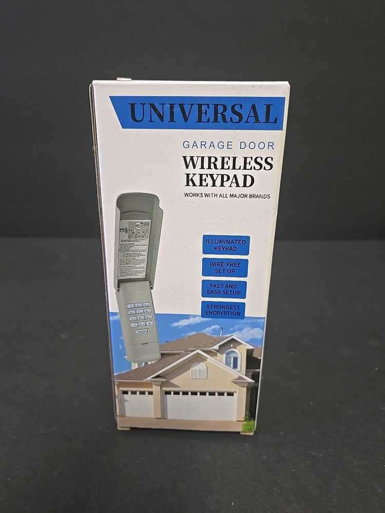 Universal Garage Door Wireless Keypad
