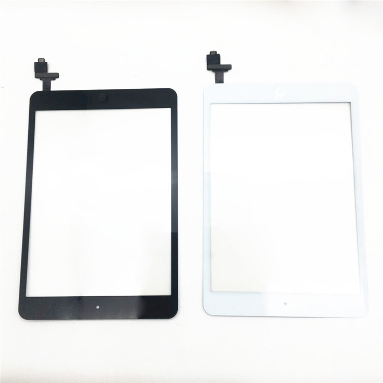 Touch Screen Glass Replacement Part For iPad Mini 1 iPad Mini 2 With Home Button