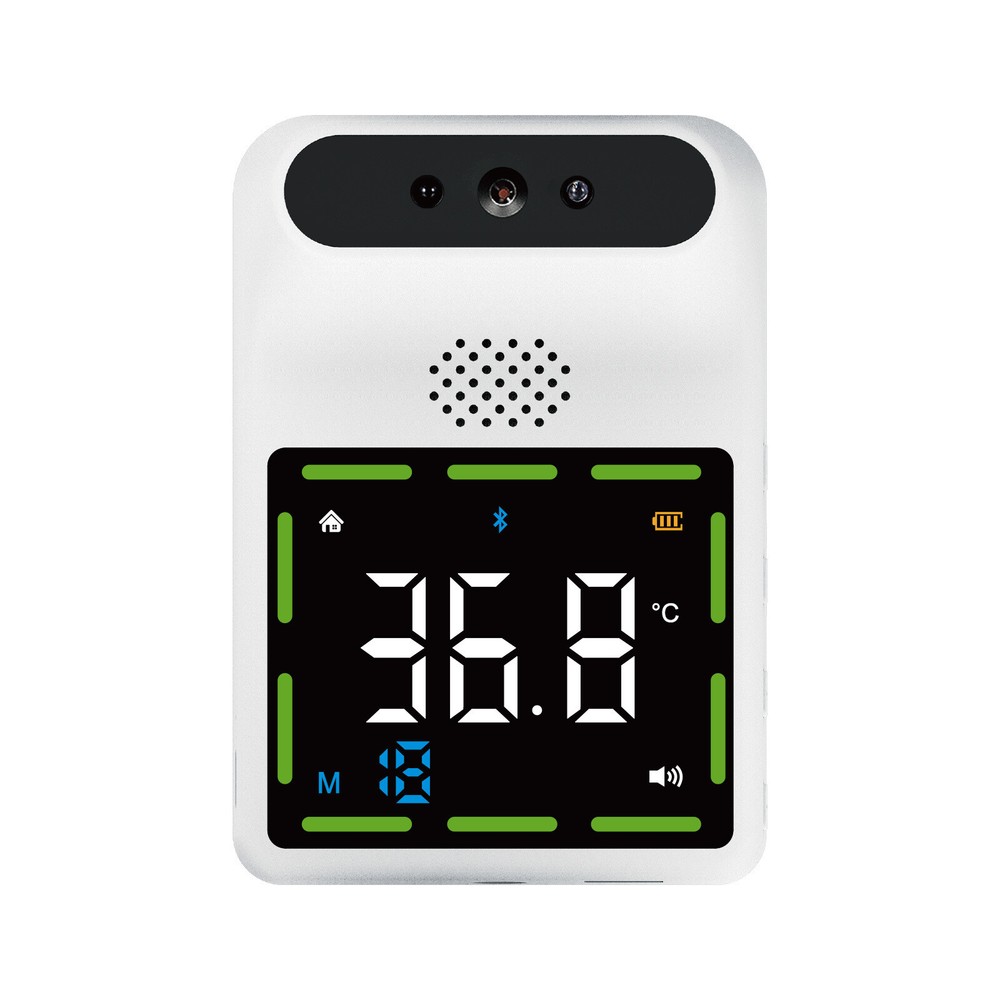 Wall Mounted Bluetooth Forehead Infrared Thermometer °C/°F Temperature Meter US