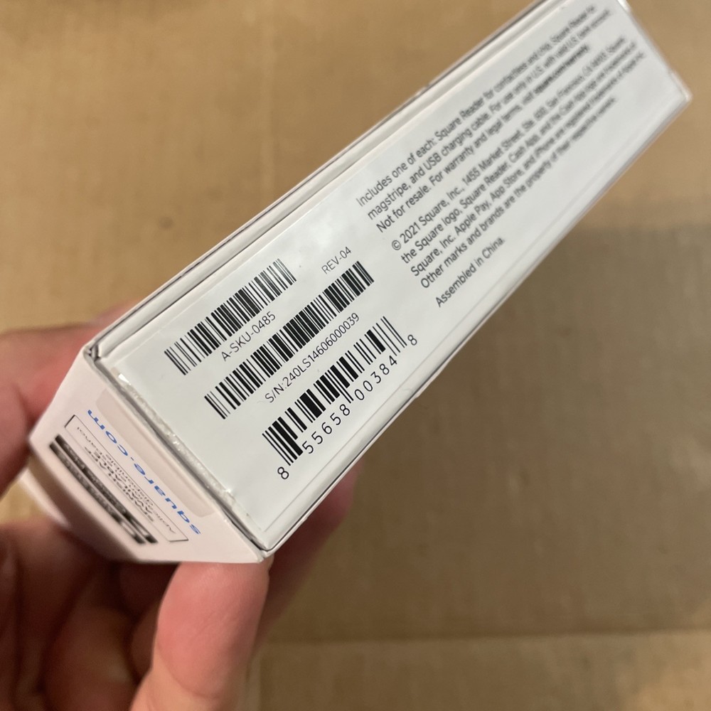 New Square Reader For Contactless + Chip & Magstripe Reader For iOS Or Android