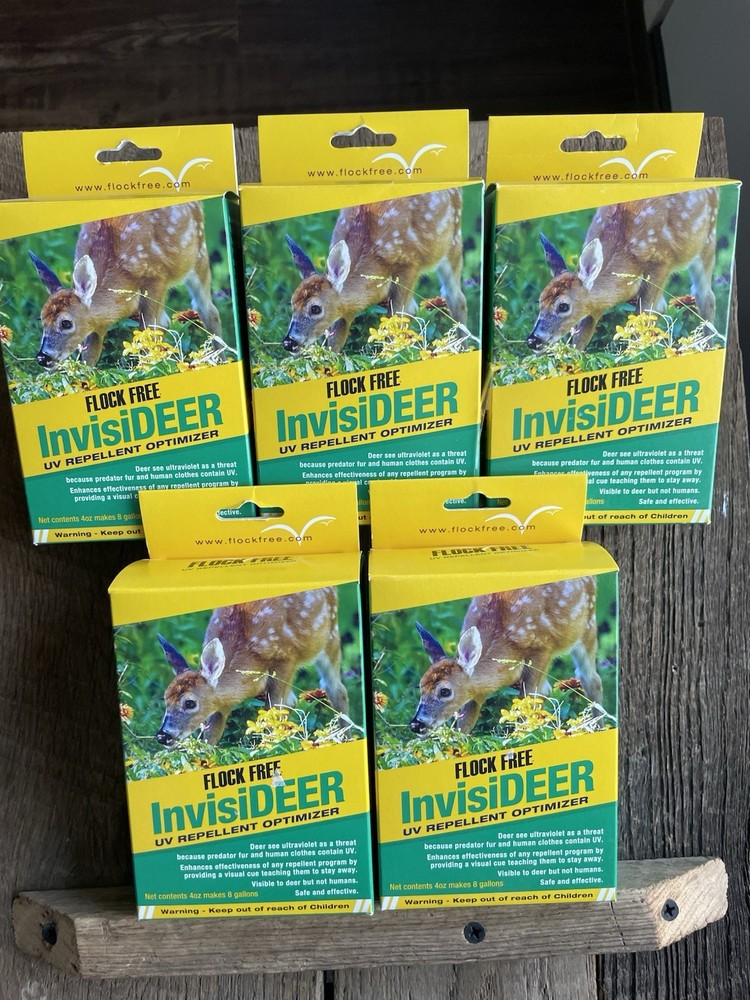 (5-PACK) - Flock Free InvisiDEER UV Optimizer Deer