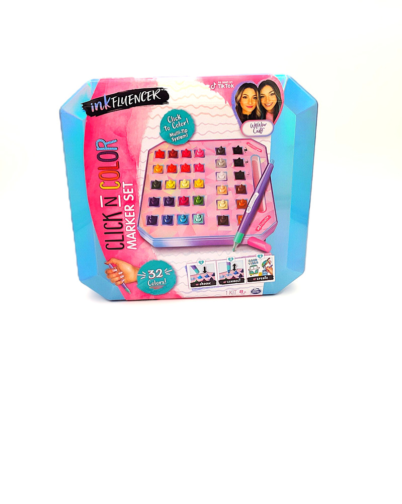 Click N Color Marker Set | 32 Vibrant Colors | Spin Master | New