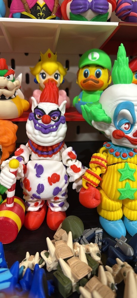 Killer klowns from Outer Space 3d printed Flexi