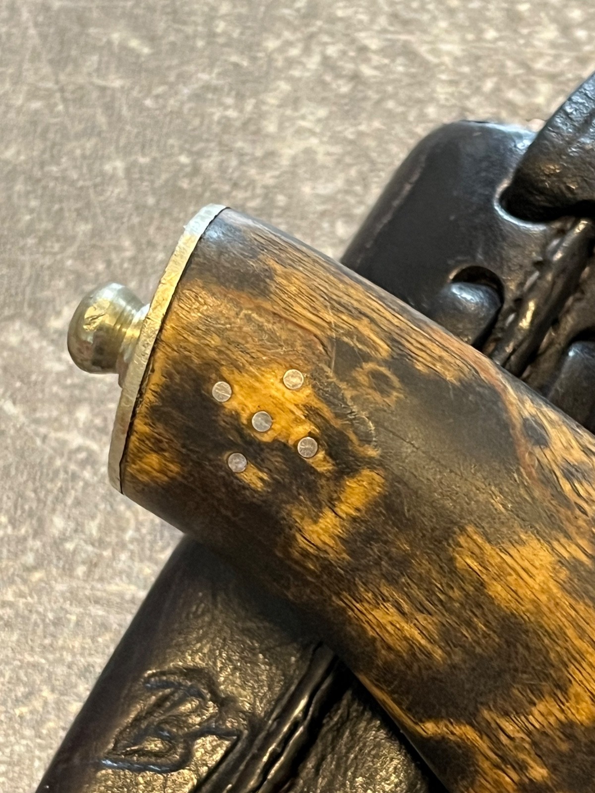 vintage swedish handmade knife puukko by BJ hunting fishing camping