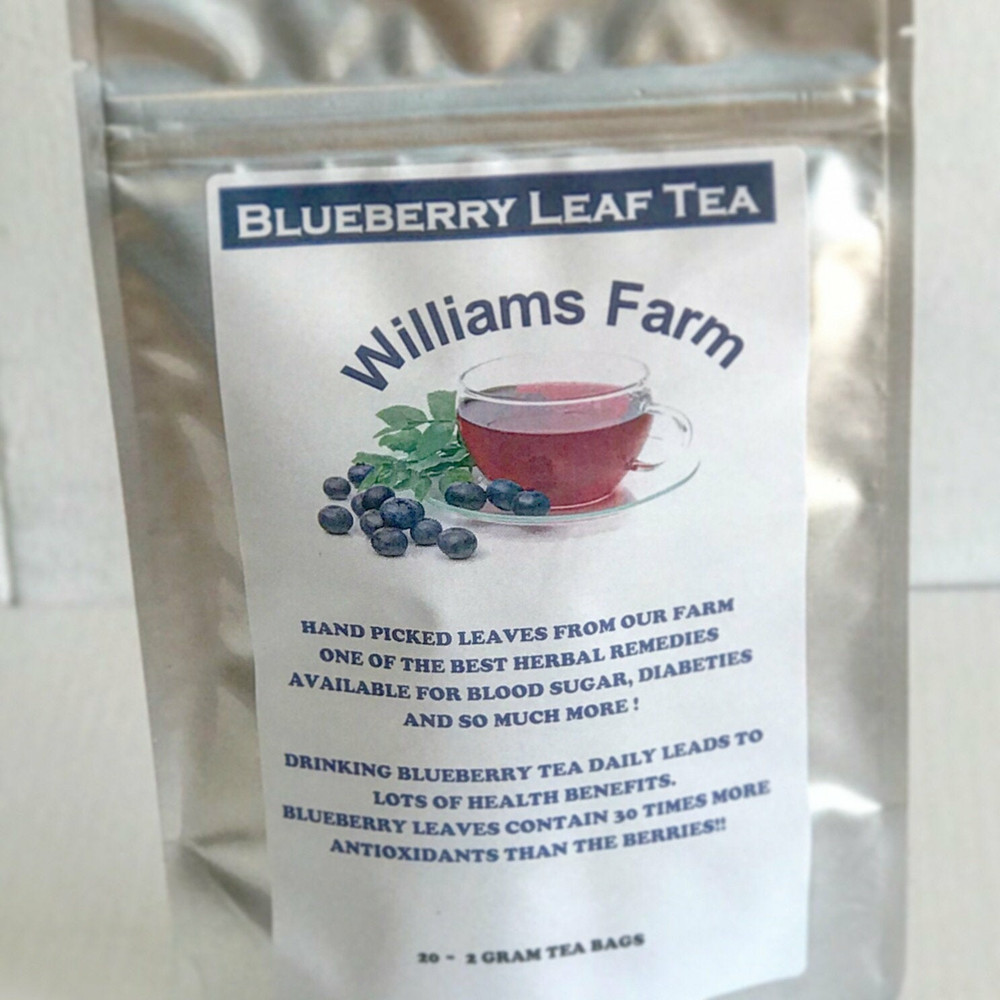 blueberry leaf tea