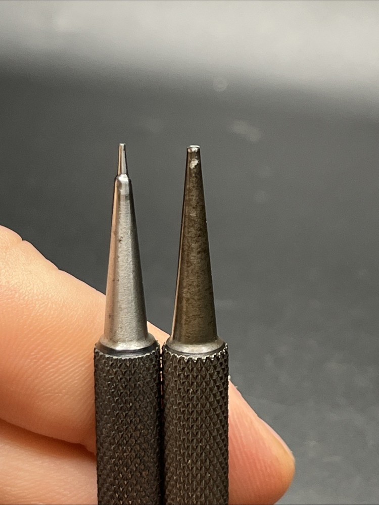 Two Starrett 1/16 Pin Punches (004)