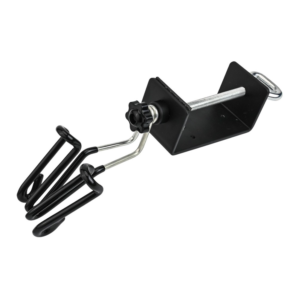 Innovative Airbrush Bracket Tool Featuring a Dedicated Side Storage Space