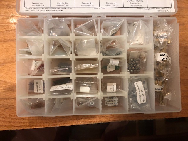 Brinks Professional Pinning Kit Solid Body Padlocks Kit No. 893-00101