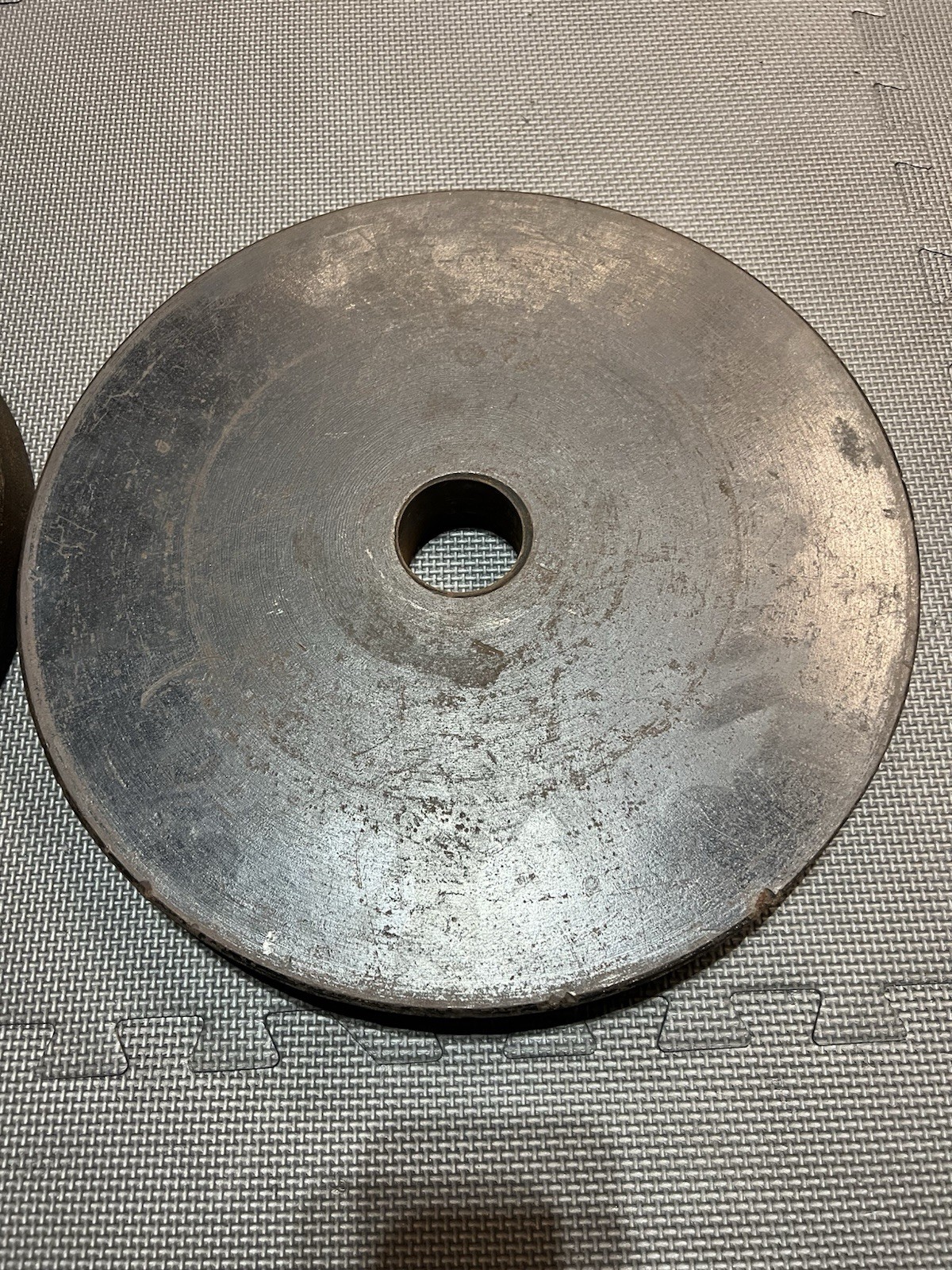 Dan Lurie Olympic Deep Dish Vintage Weight Plates Pair 35lbs not York Jackson