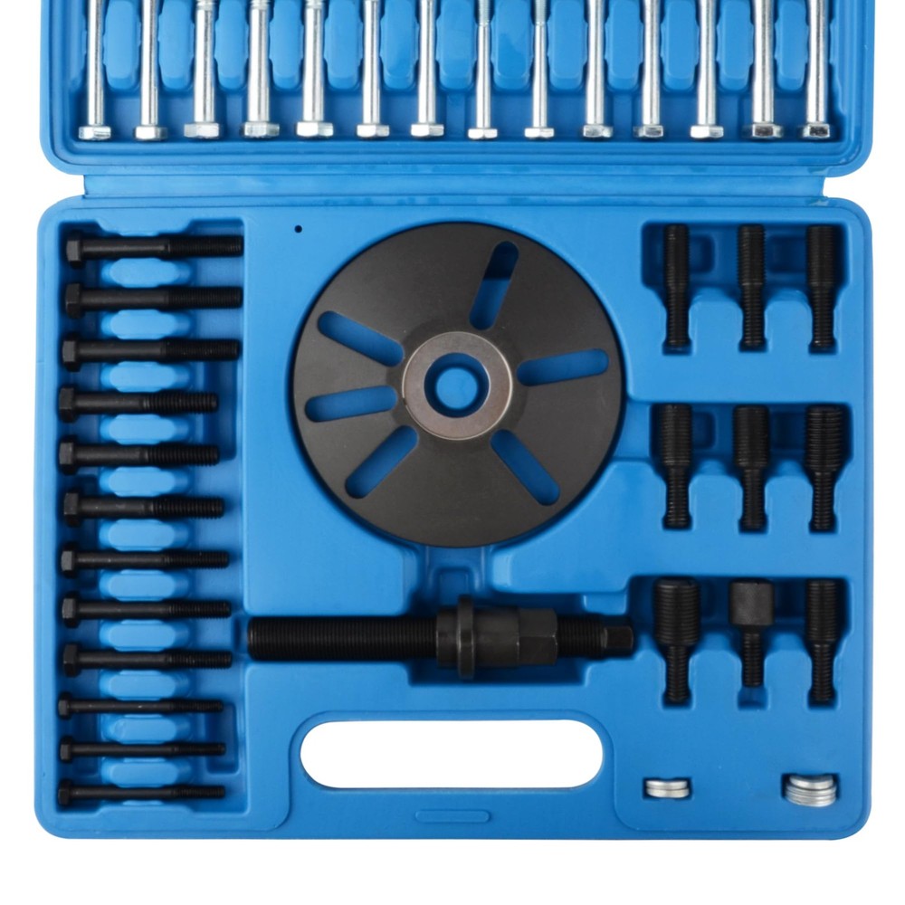 Harmonic Balancer Puller Removal & Installation Tool Kit Flywheel Remover Cra...