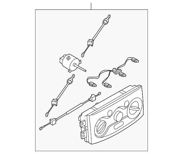 Genuine GM Dash Control Unit 96539551