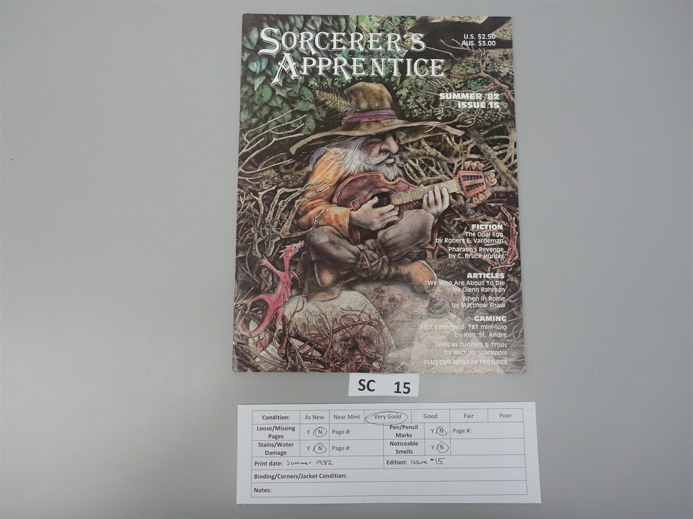 Sorcerer's Apprentice: Issue #15